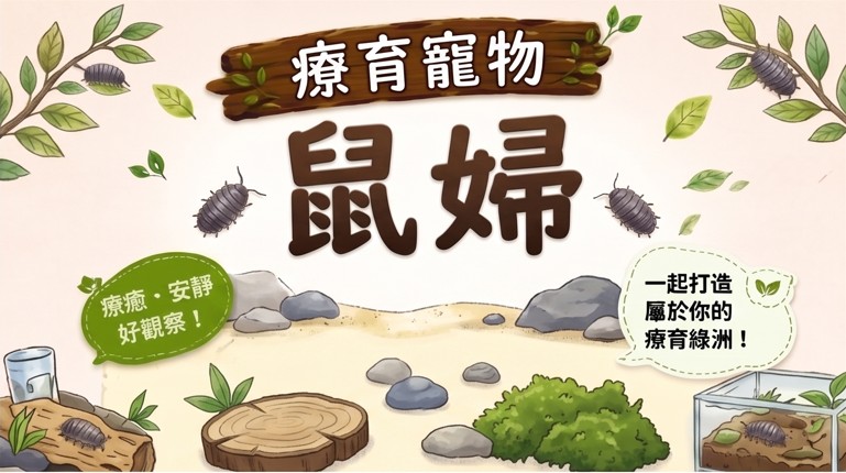 10/4(日)1500-1600療育寵物-鼠婦飼育